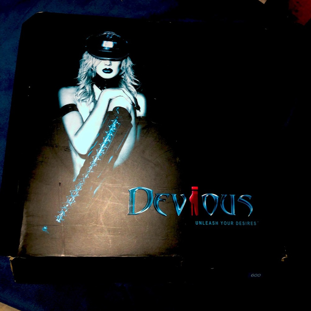DEVIOUS BLACK HEELS - unleash your desires! 8 M brand new!!!   $65 O.B.O.